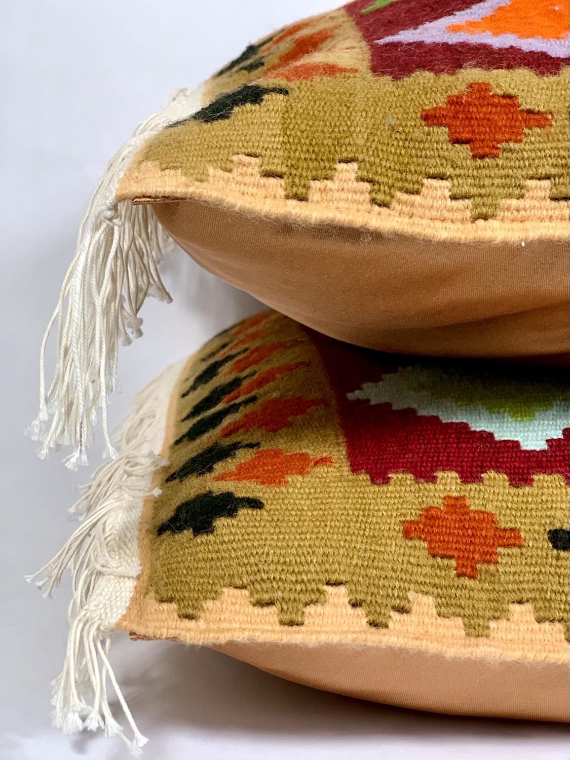 Kurdish Kilim Pillow set of 2 3 - Image 9