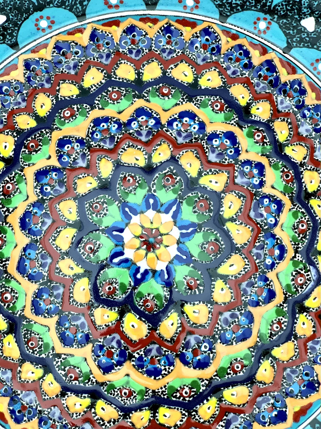 Garden designed plate - Image 2