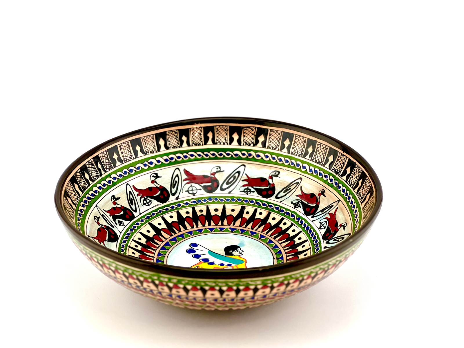 Hand-painted ceramic bowl in hysterical style - Image 6