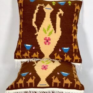 Kurdish Kilim Pillow set of 2 1
