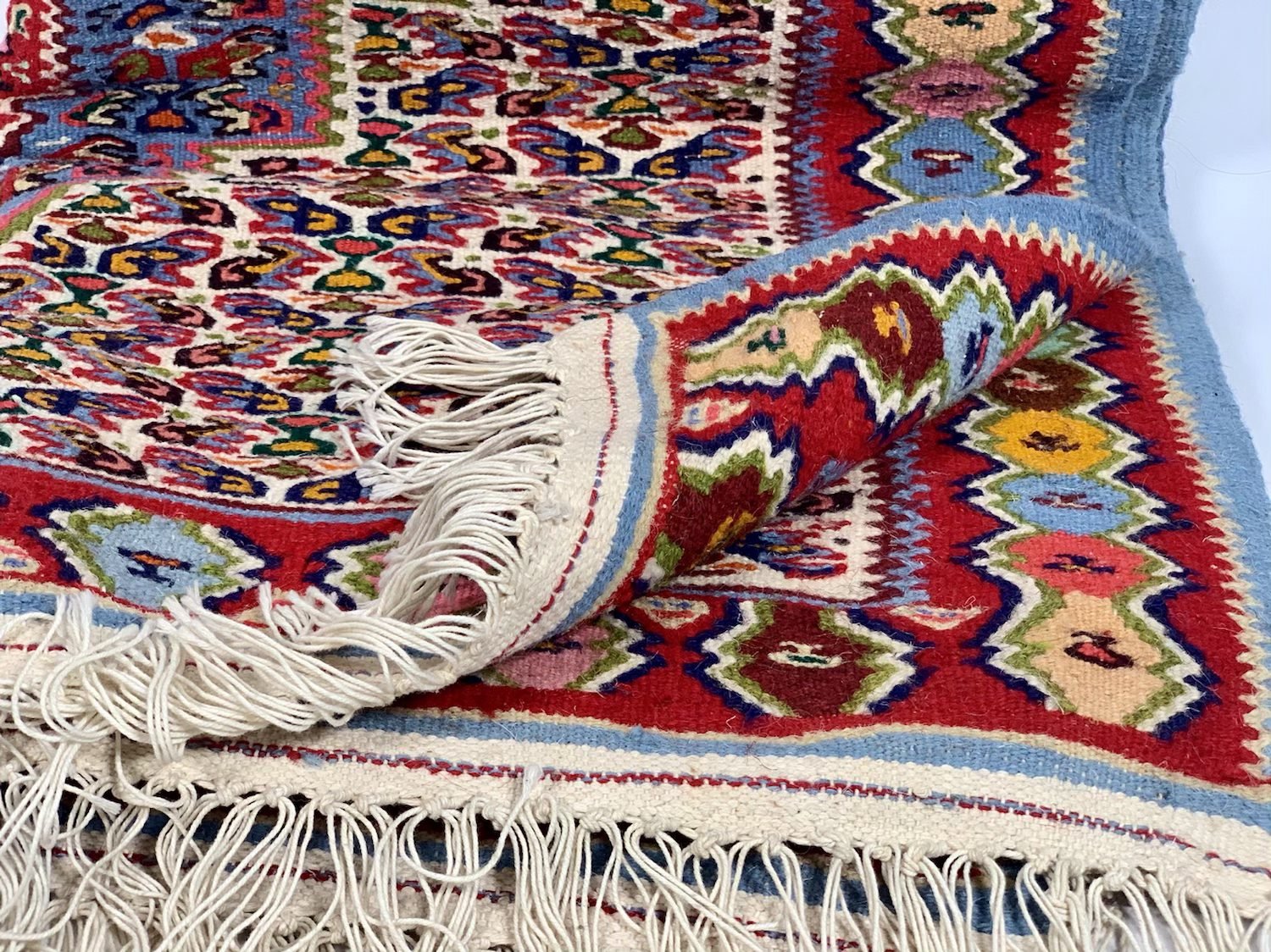Kurdish Kilim Rug set Of 2 - Image 3