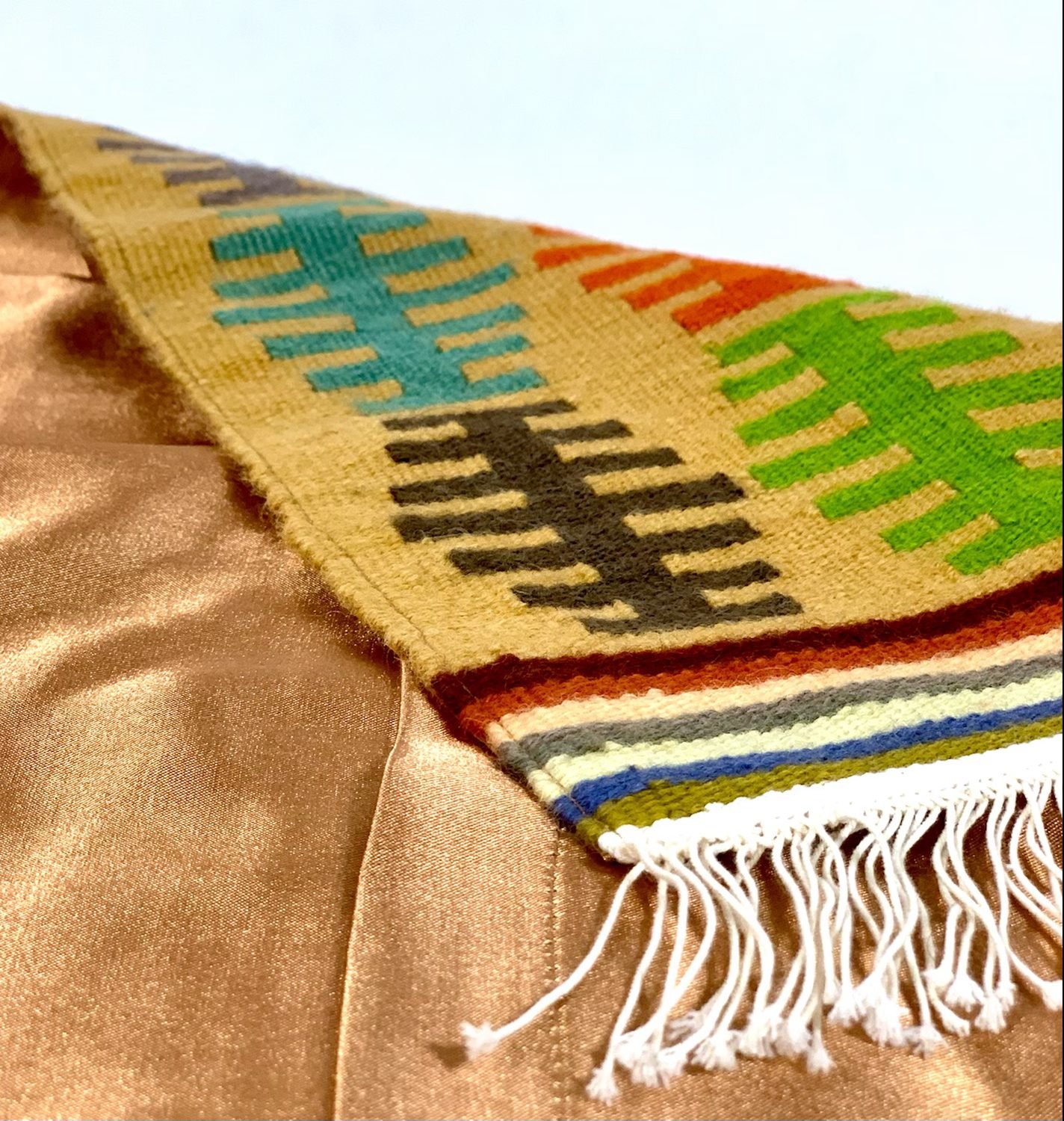 Kurdish Kilim Pillow set of 2 - Image 5