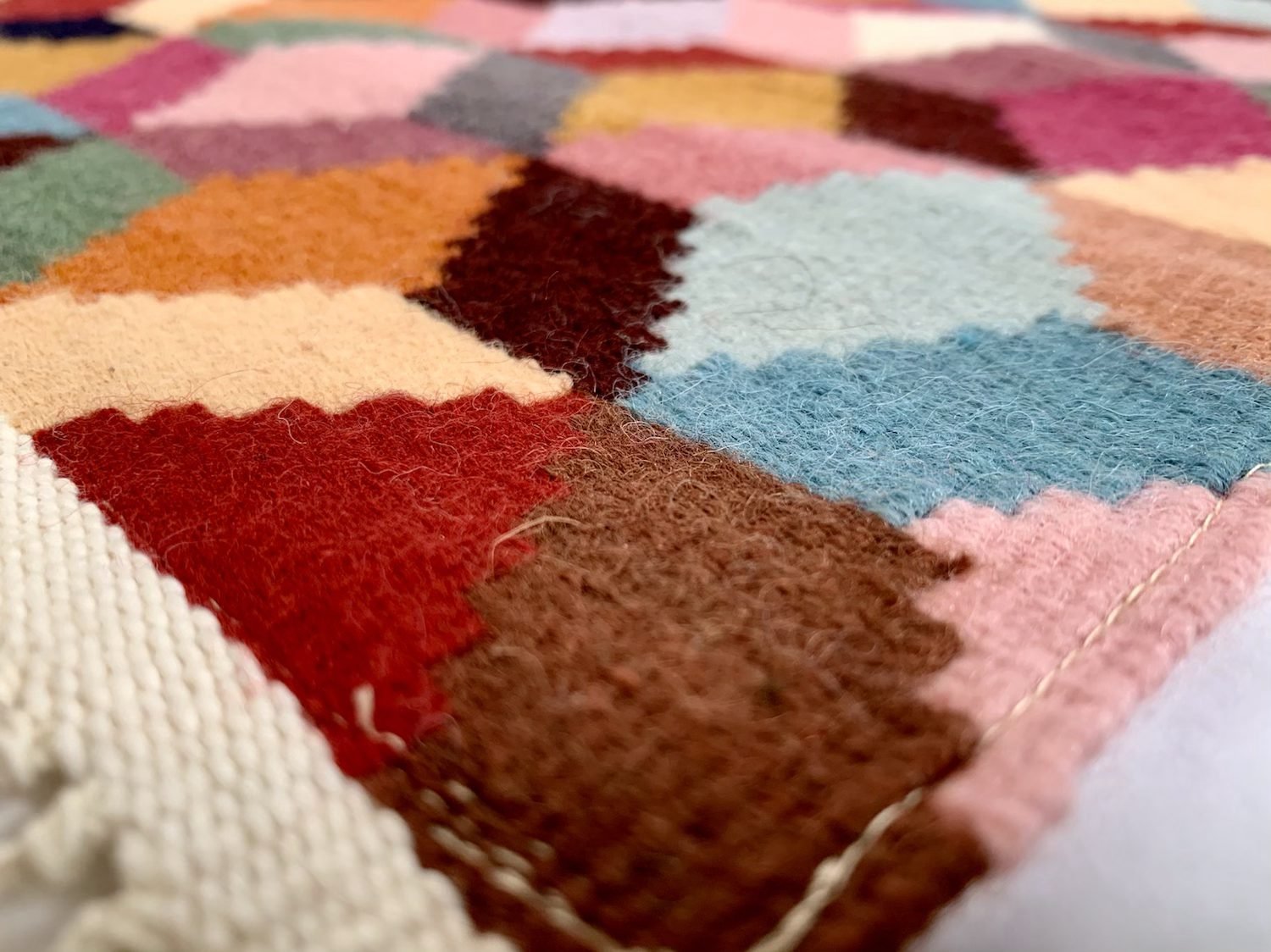 Kurdish Kilim Pillow set of 2 2 - Image 3