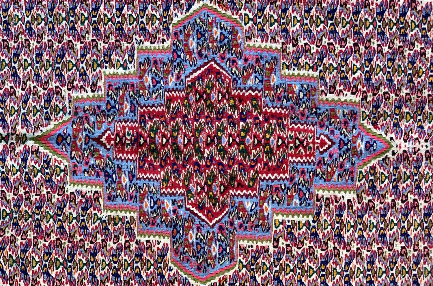 Kurdish Kilim Rug set Of 2 - Image 9