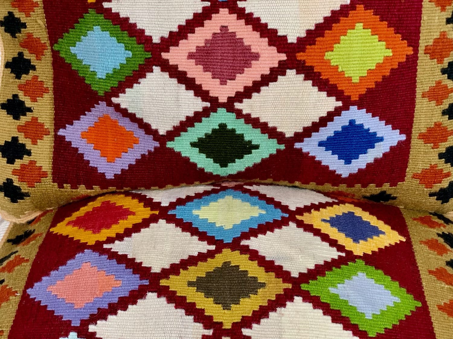 Kurdish Kilim Pillow set of 2 3 - Image 10