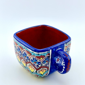 Garden designed square mug