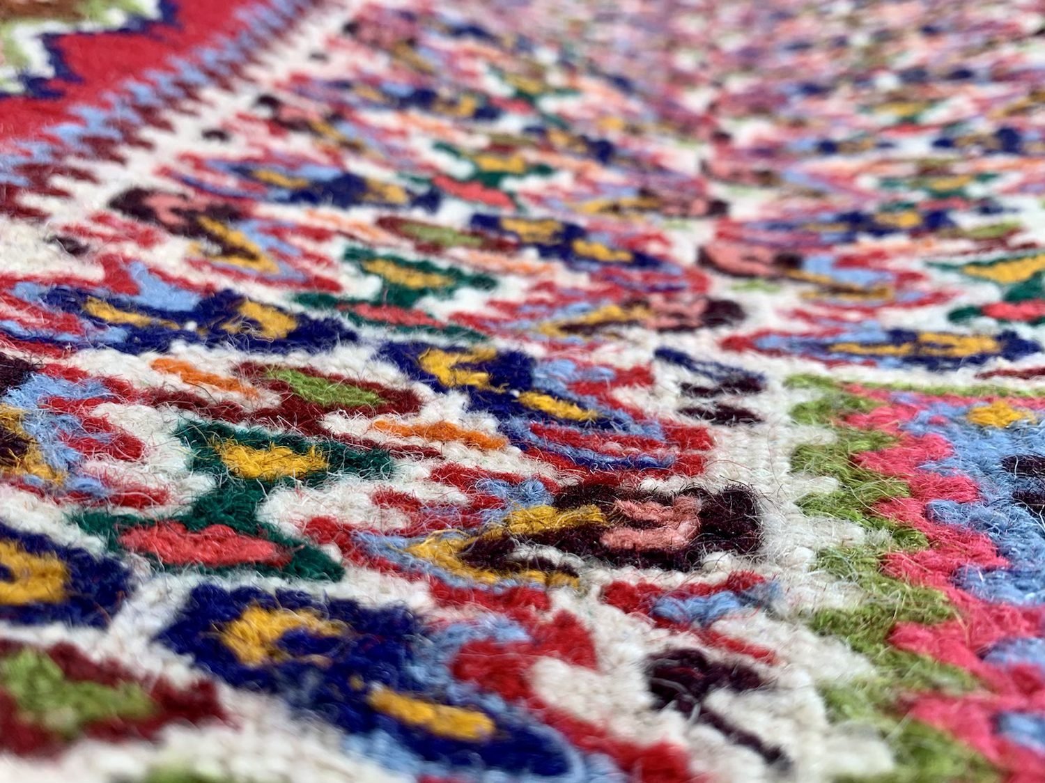 Kurdish Kilim Rug set Of 2 - Image 5