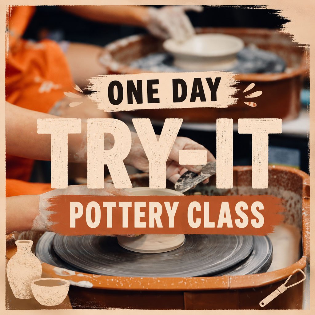 One day "Try-It" Pottery Class